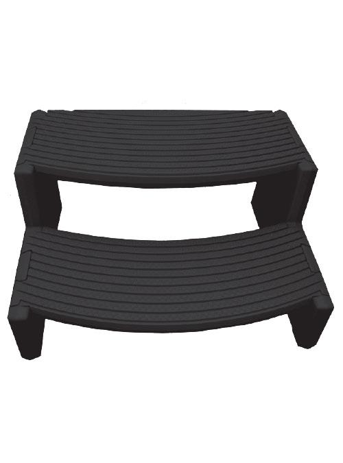 Spa and Hot Tub Step Black