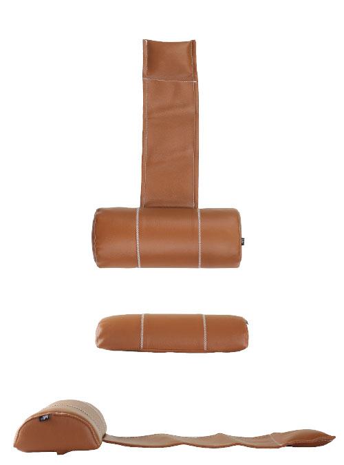 Headrest Pillow Brown