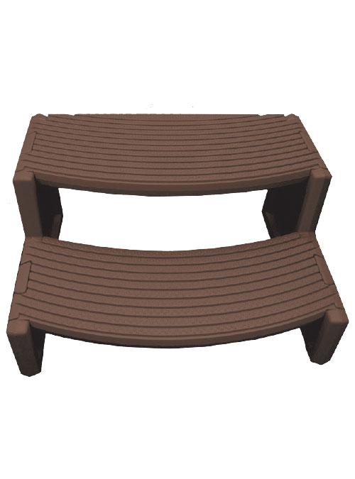 Spa and Hot Tub Step Espresso