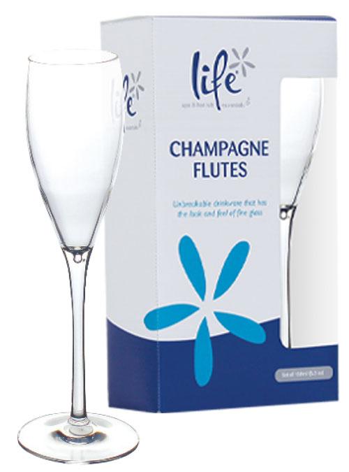 Spa Drinkware Champagne Flutes