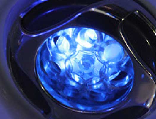 adjustable Stainless steel jets with backlit option