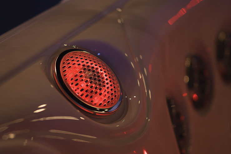 backlit speakers