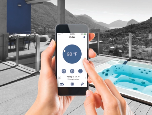 in.Touch2™ Remote spa operation