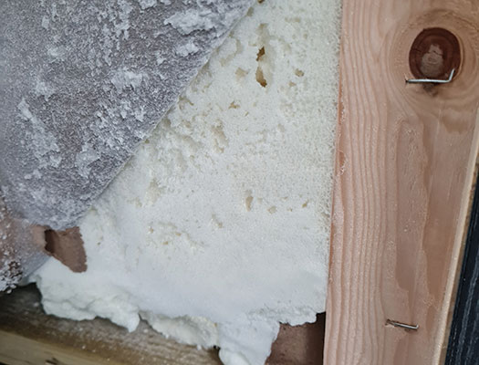 insulated wrap with foam insulation