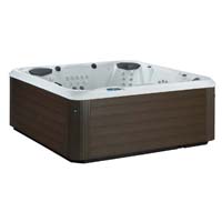 garden 696l alpine white brown side